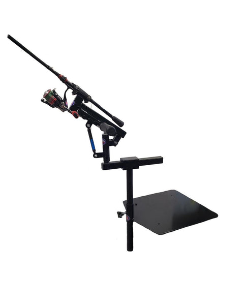Air Shock Fish Fighting Rod Holder for Wheelchair Seat