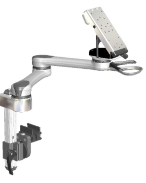 Dual Arm Mount'n Mover with Locking Tilt & Quick Release Plate