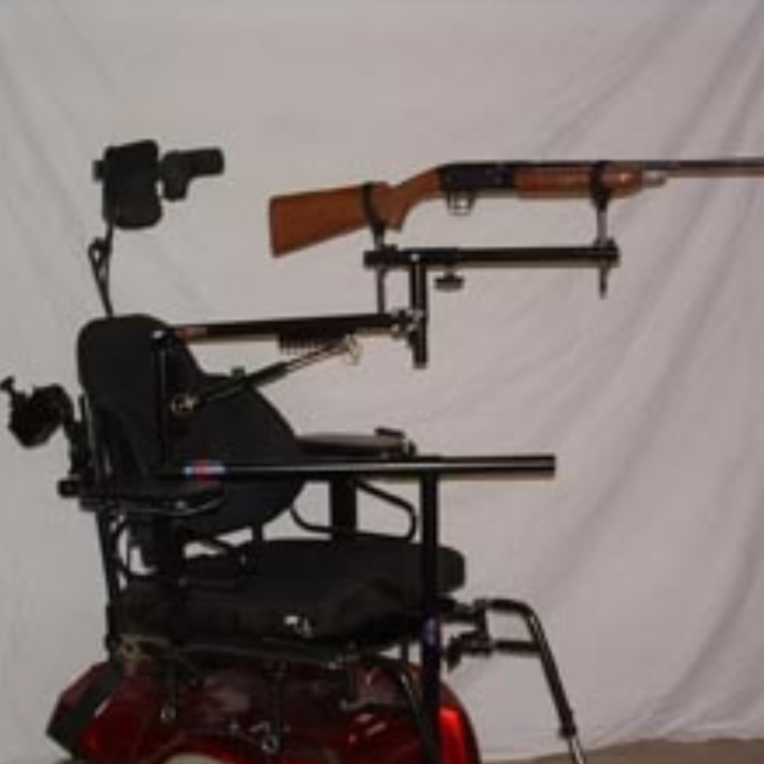 Sharpshooter Limited Arm Mobility Wheelchair Gun Mount (US shipping in –  Inclusive Inc