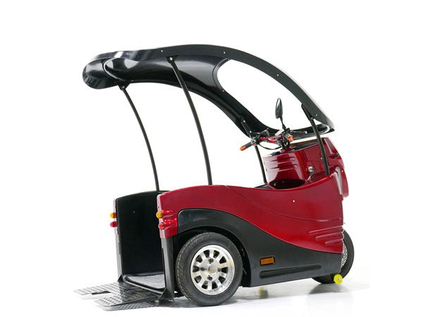 Patrocínio de título da 1ª ECHARIOT Electric Wheelchair Moded para demonstração, marketing e unidades de teste