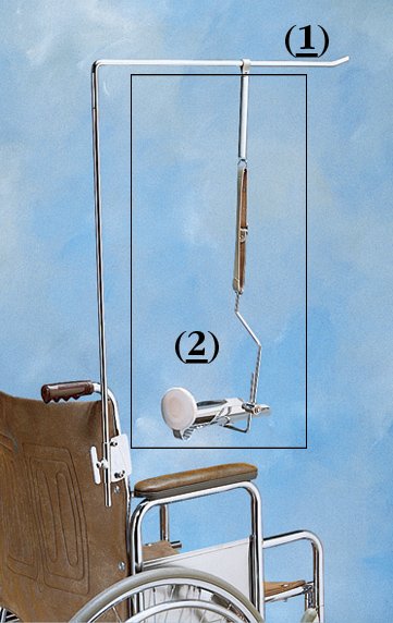 JAECO Suspension Arm and Sling Mobile Arm Support - Used for Quadriplegic SCI Rehabilitation