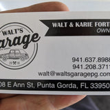 Walt's Garage Punta Gorda, FL
