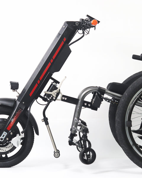 手動車椅子用のパフォーマンス48V電動ハンドバイク