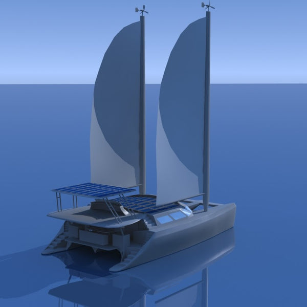 Catamarã à Vela Inclusivo Two-If-By-By-Sea