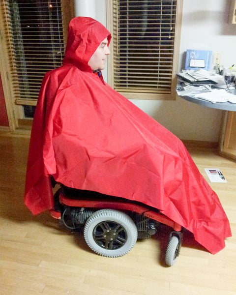 Comfort Wheelchair Raincoat - Broadened Horizons Direct