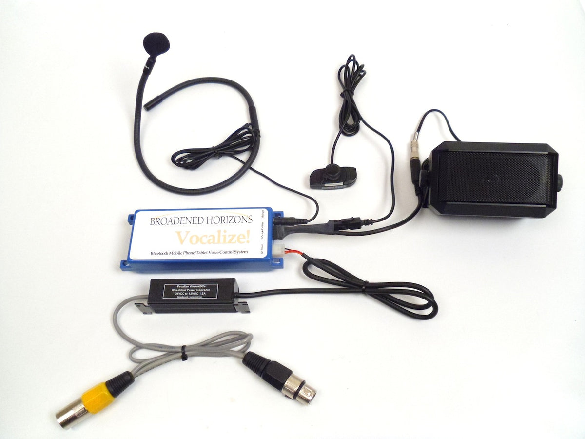 Vocalize Bluetooth Cell Phone Voice Control System for Power Wheelchair - Broadened Horizons Direct