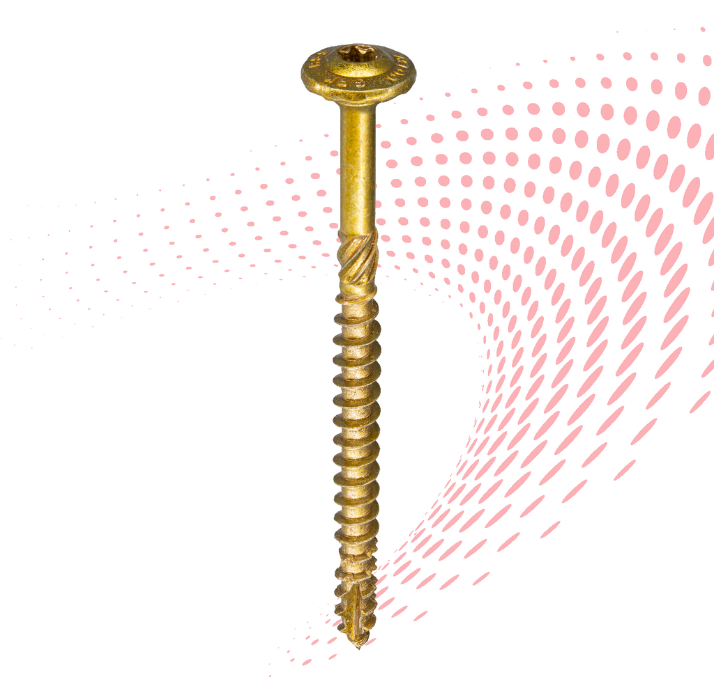 5/16" x 3-1/2" GRK’s RSS™ Rugged Structural Torx Screw - for Installation of ceiling track for patient lifts bottom-up direct to perpendicular trusses