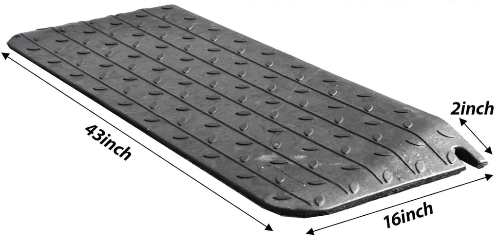2 inch rubber threshold ramp