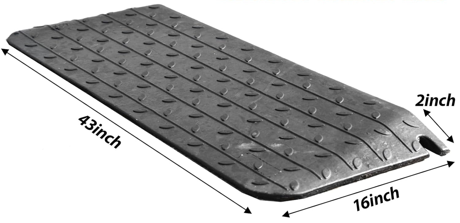 2 inch rubber threshold ramp