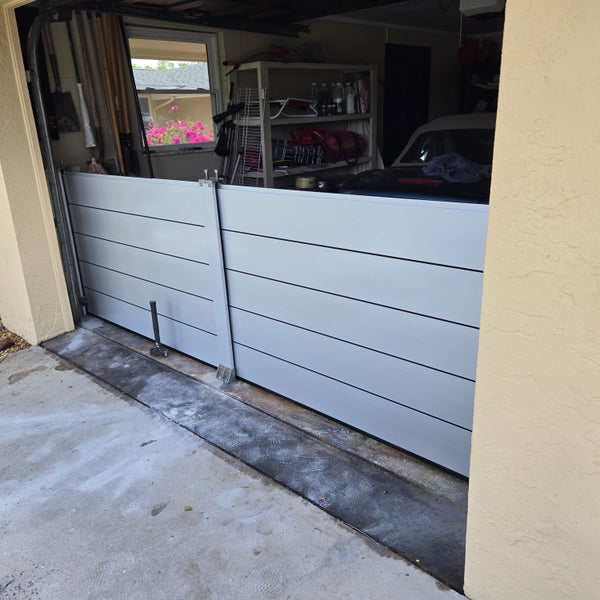 铝木板防洪系统