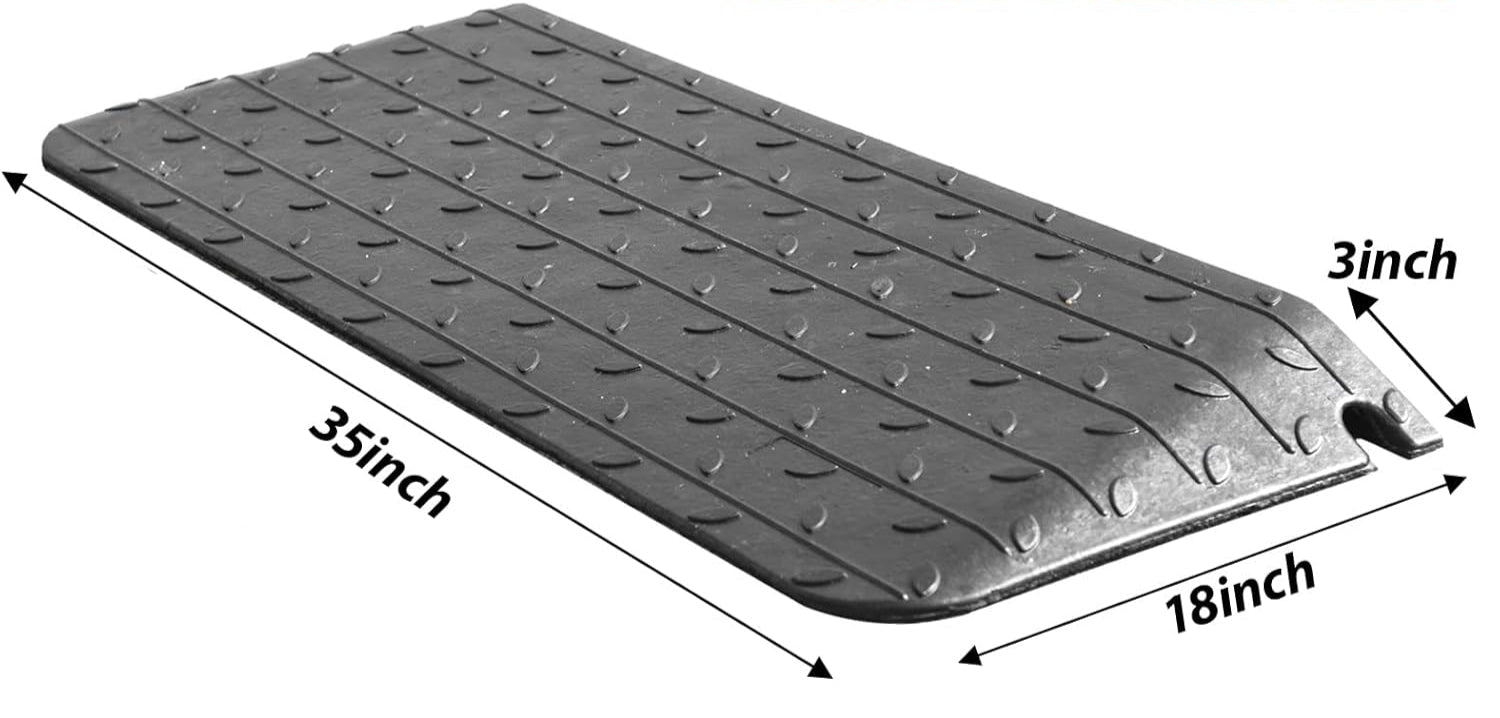 3 inch rubber threshold ramp