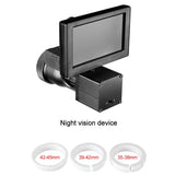 adapters for different diameter scopes from 35mm to 45mm included