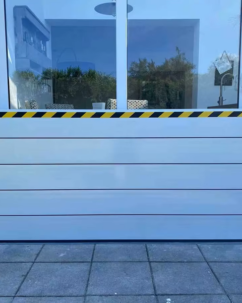 Aluminiumplanköversvämningsskyddssystem