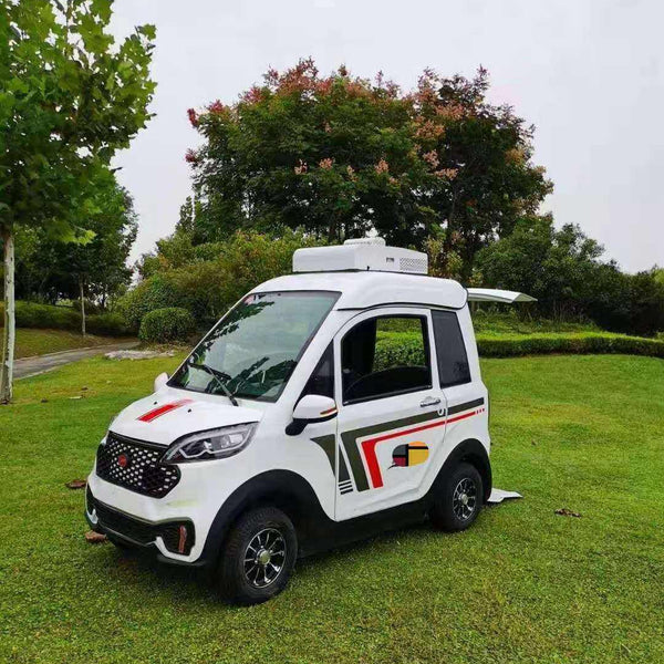 نسخة من رعاية الملكية لأول سيارة MicroCar كهربائية على كرسي متحرك eChariot