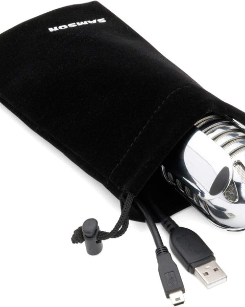 Meteor Mic USB Studio Condenser Microphone (Chrome) for Dragon