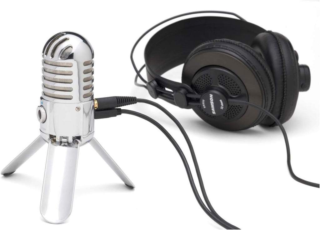 Dragon için Meteor Mic USB Studio Kondenser Mikrofon (Chrome)