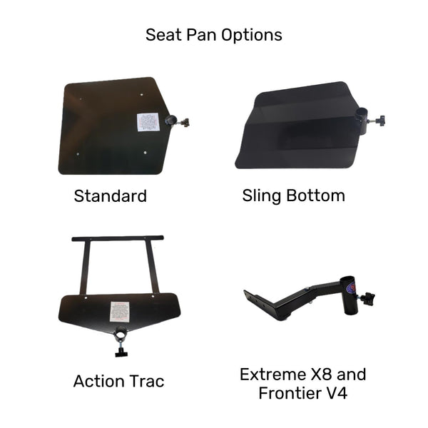 Seat Pan for Powershooter, Sharpshooter, Crossbow and Fishing Rod Holder