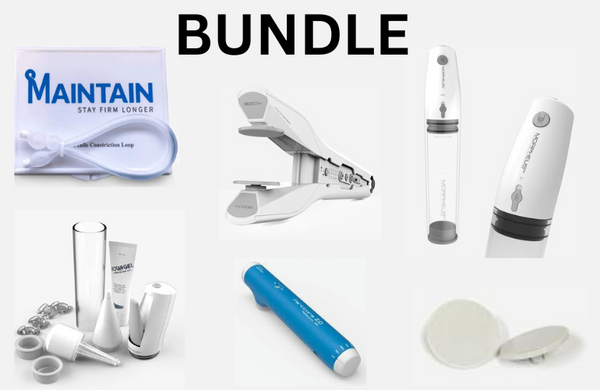 Paralyzed Male Sexuality & Fertility Bundle - Ferticare v2 + Pair FREE Pads + Morpheous Electric +  Urostop Maintain Loop