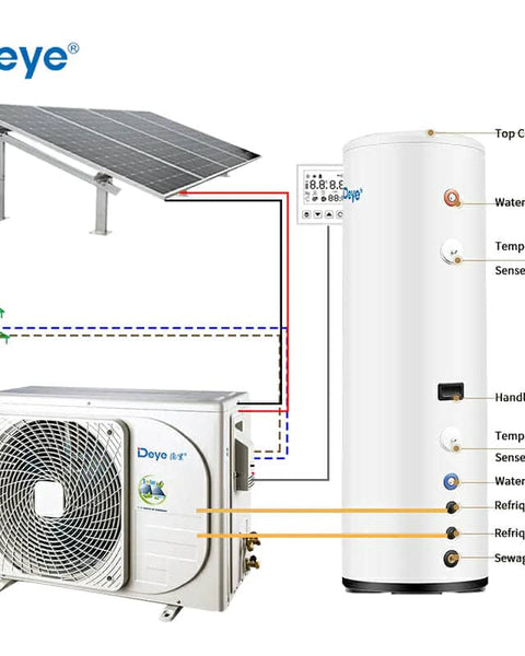 4I 48v DC waterverwarmer of hydronische koelmachine-warmtewisselaar
