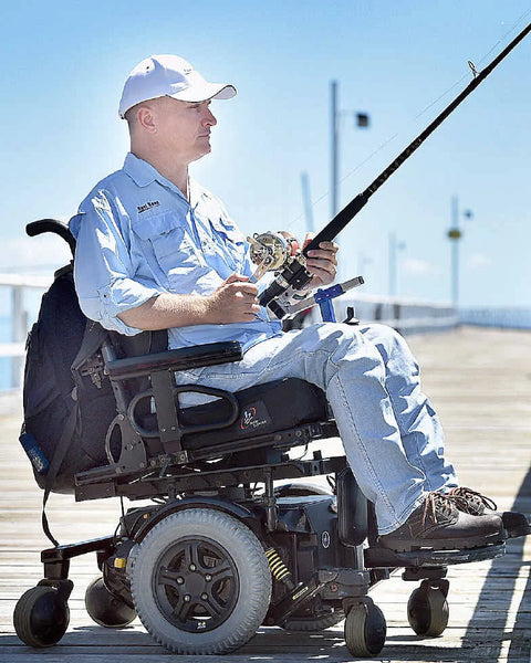 Fishing - One-Handed, Handsfree, & from Wheelchair Inclusive Inc Fishing - One-Handed, Handsfree, & from Wheelchair Inclusive Inc
