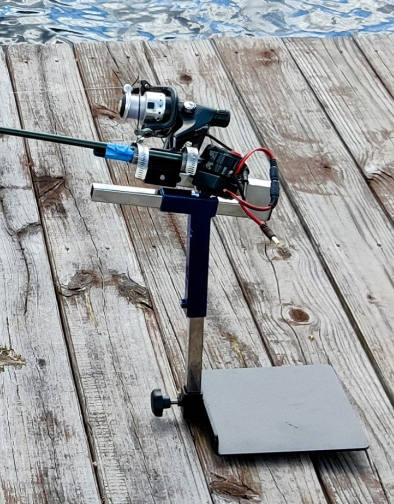 electronic fishing rod holder Scooter Compatible with GoTrax GX2/G2, Universal Quick-Release Mount for Spinning, Baitcasting & Fly Rods, Lightweight Adjustable Fishing Gear Accessory for Electric Scooters : Sports & Outdoors This SUP fishing rod holder kit mounts to any paddleboard for stable Product DetailsDai-ichi Seiko Co., Ltd.