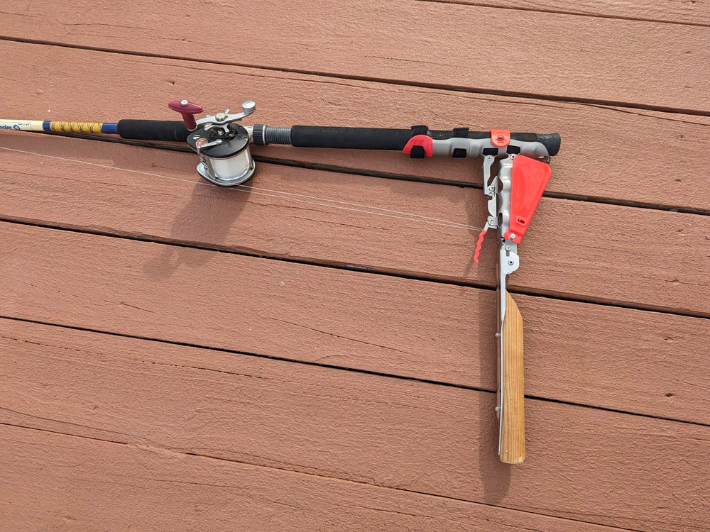 Rullstol fiskesposthållare-Hooker handfree självinställning eller praktisk