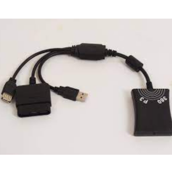 PS2 or PS1 to PS3 or Xbox 360 USB Game Controller Converter