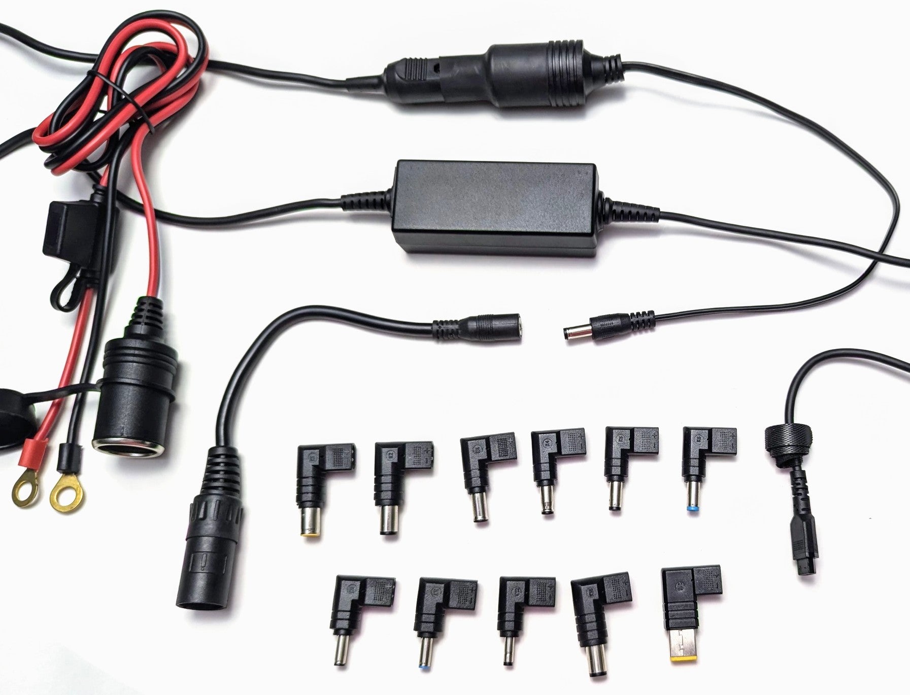 Power2Go v2 Charge any Laptop, Tablet, Tobii, or Augmentative Communication Device from Wheelchair 3-pin Socket or Batteries - 19v 5.2a 100w - Inclusive Inc