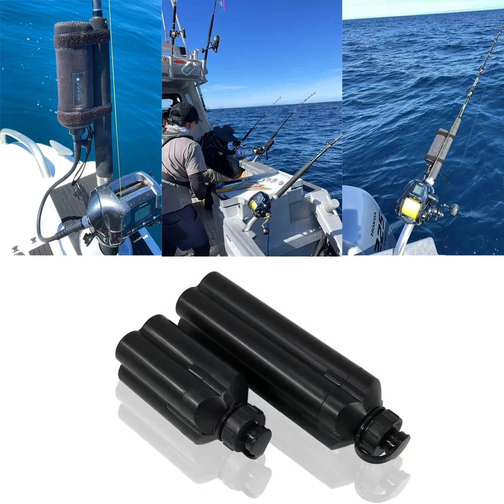 Val av 12V LifePo4 -batteri eller anslut till rullstolens laddningsuttag