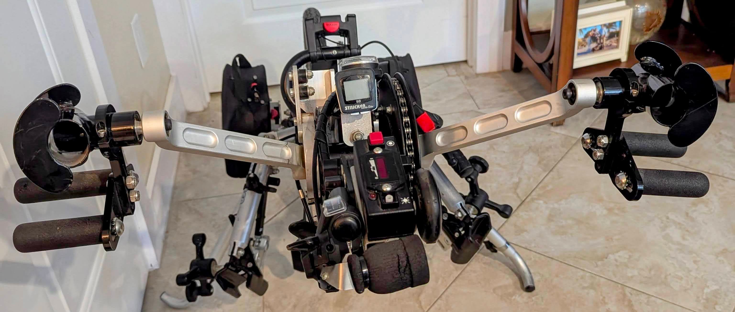 Stricker Lipo Smart Quadriplegic Power-Assist Handcycle with Boost