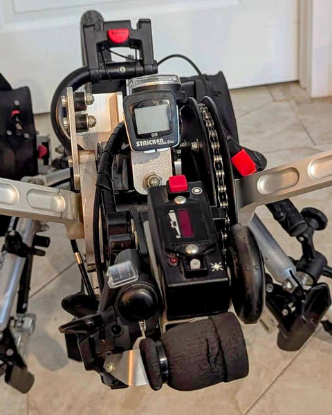 Stricker Smart Smartlegic Power-Assist Handcycle (전세계 무료 DHL 배송)