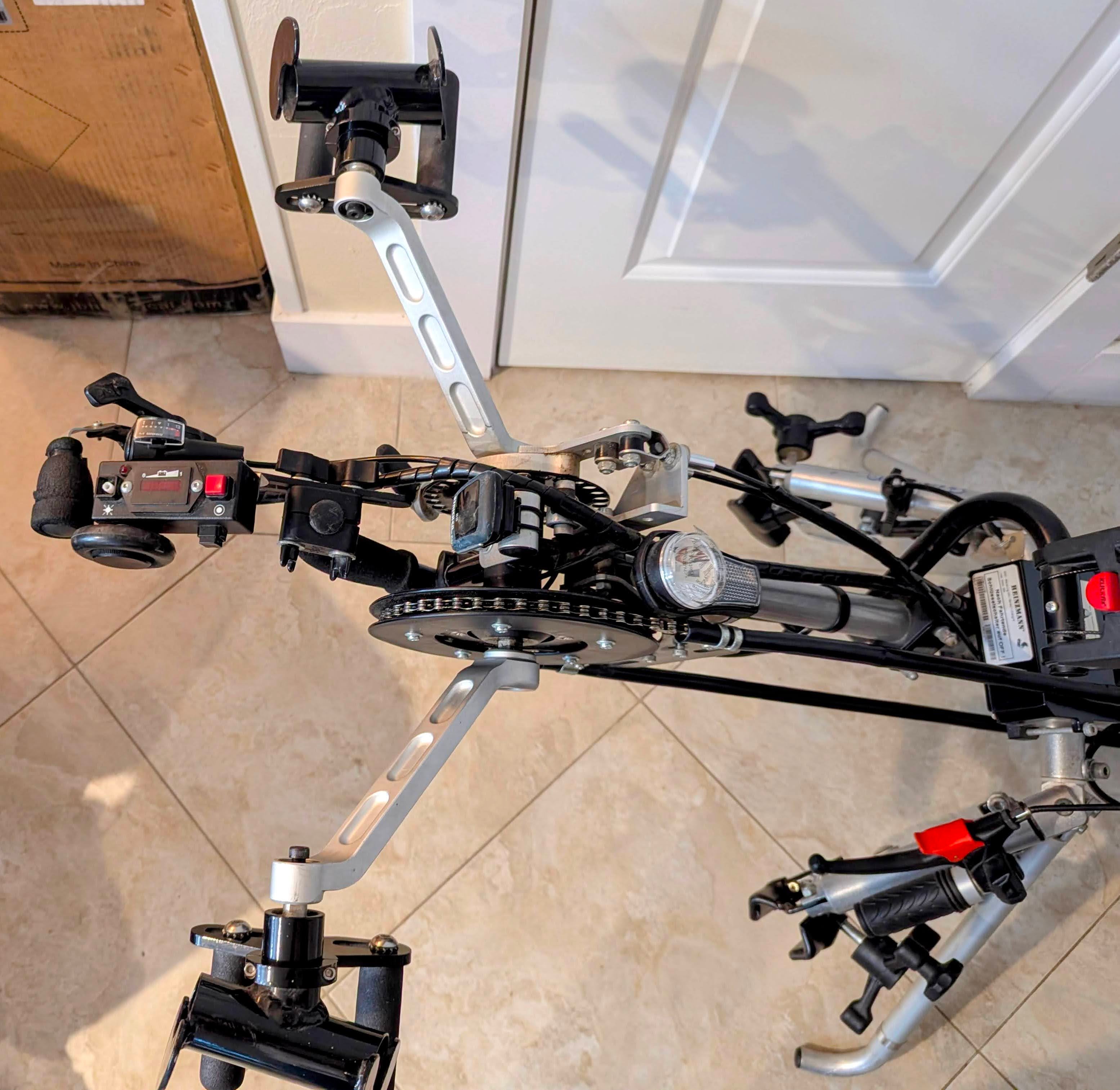 Stricker Lipo Smart Quadriplegic Power-Assist Handcycle with Boost