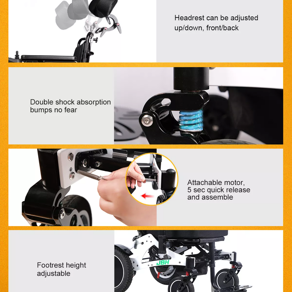 Lithium Tilt n ’Space Ultralight Power Waelchair