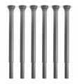 Height Adjustable Desk or Table Legs - Silver - Inclusive Inc
