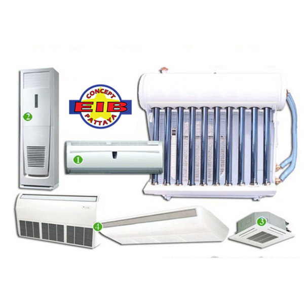 Hybrid Solar AC/DC Air Conditioning -up to 90% energy-saving
