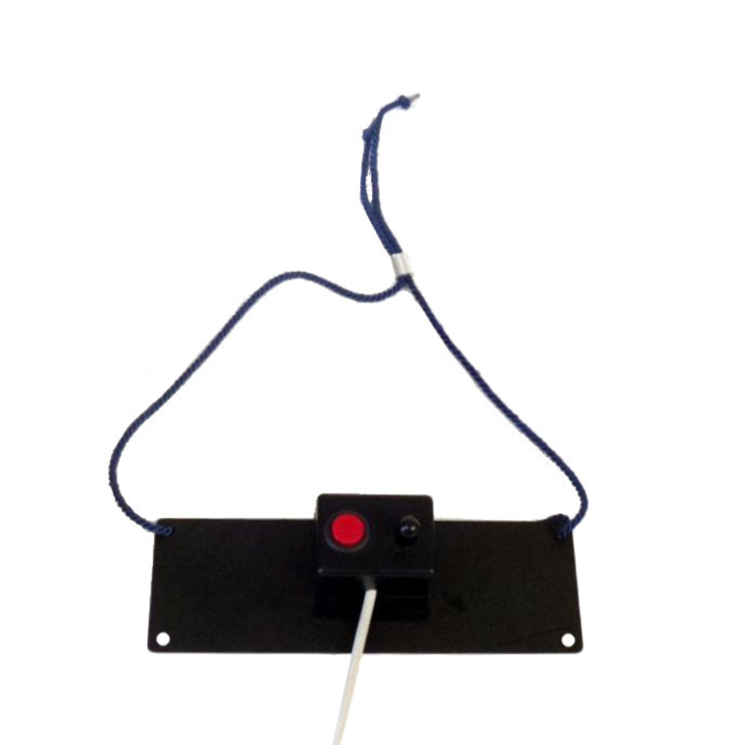 Joystick micro digital de 4 vias para o queixo/ponta do dedo com botão de pressão na faixa do pescoço (1 plugue circular de 6 pinos)