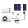 48,000 BTU Multi-zone 48v DC-Direct Solar Air Conditioning & Heating - 42 SEER