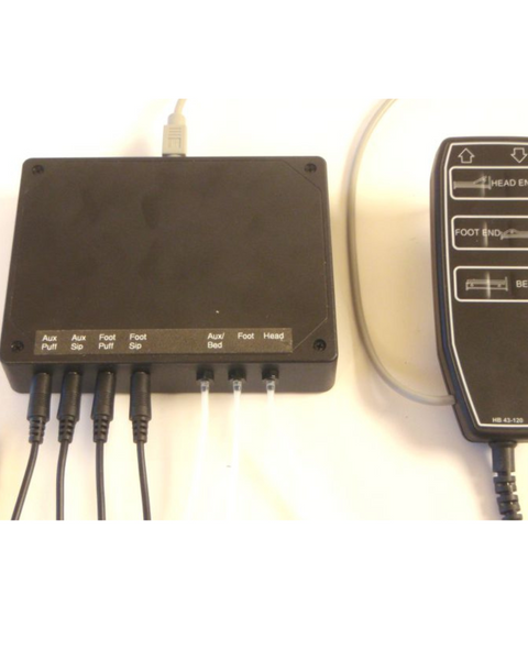 Sip-n-Puff Bed Controller