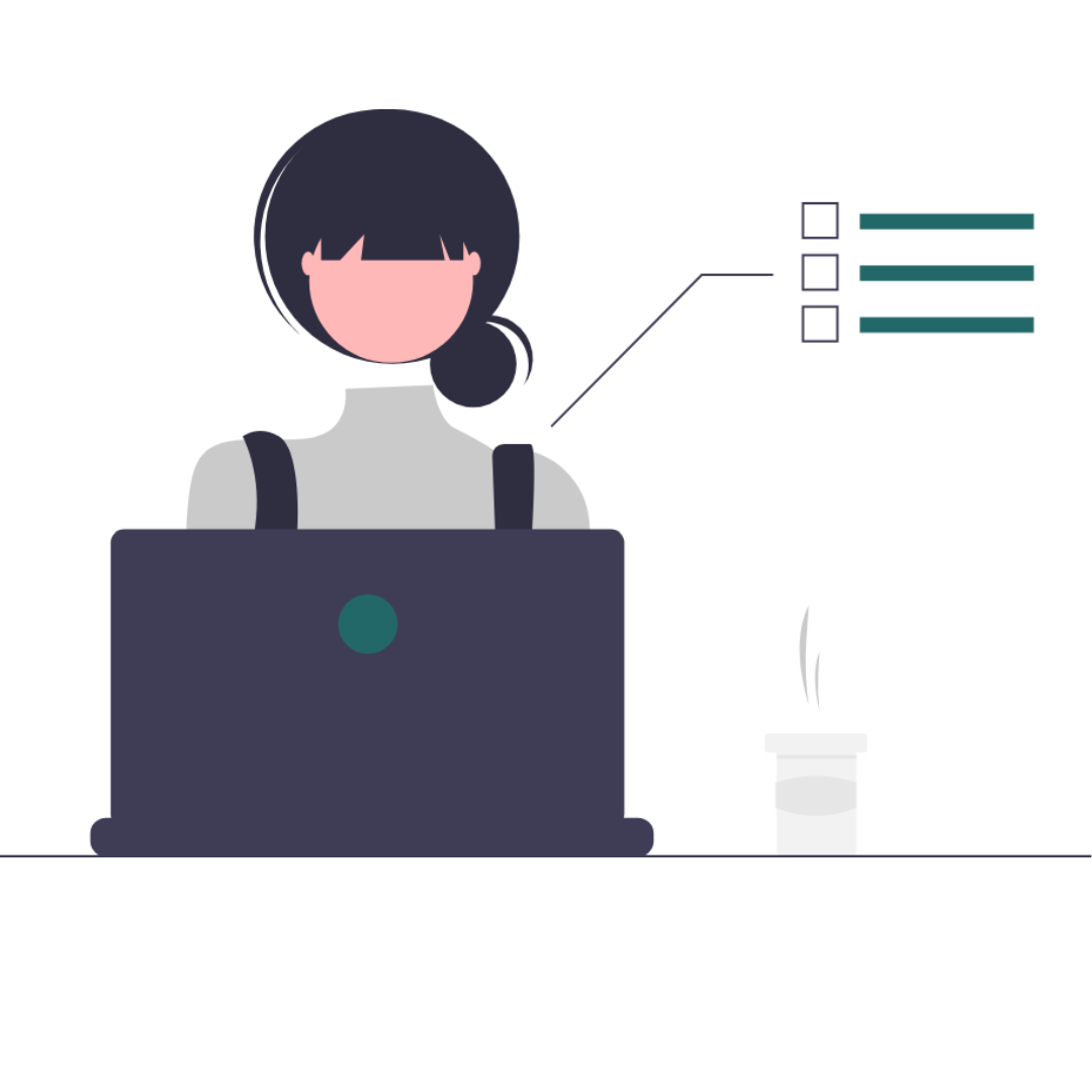 Formation de l'emploi de télétravail et stage de développement de carrière dans le commerce de commerce pour une personne altérée par mobilité