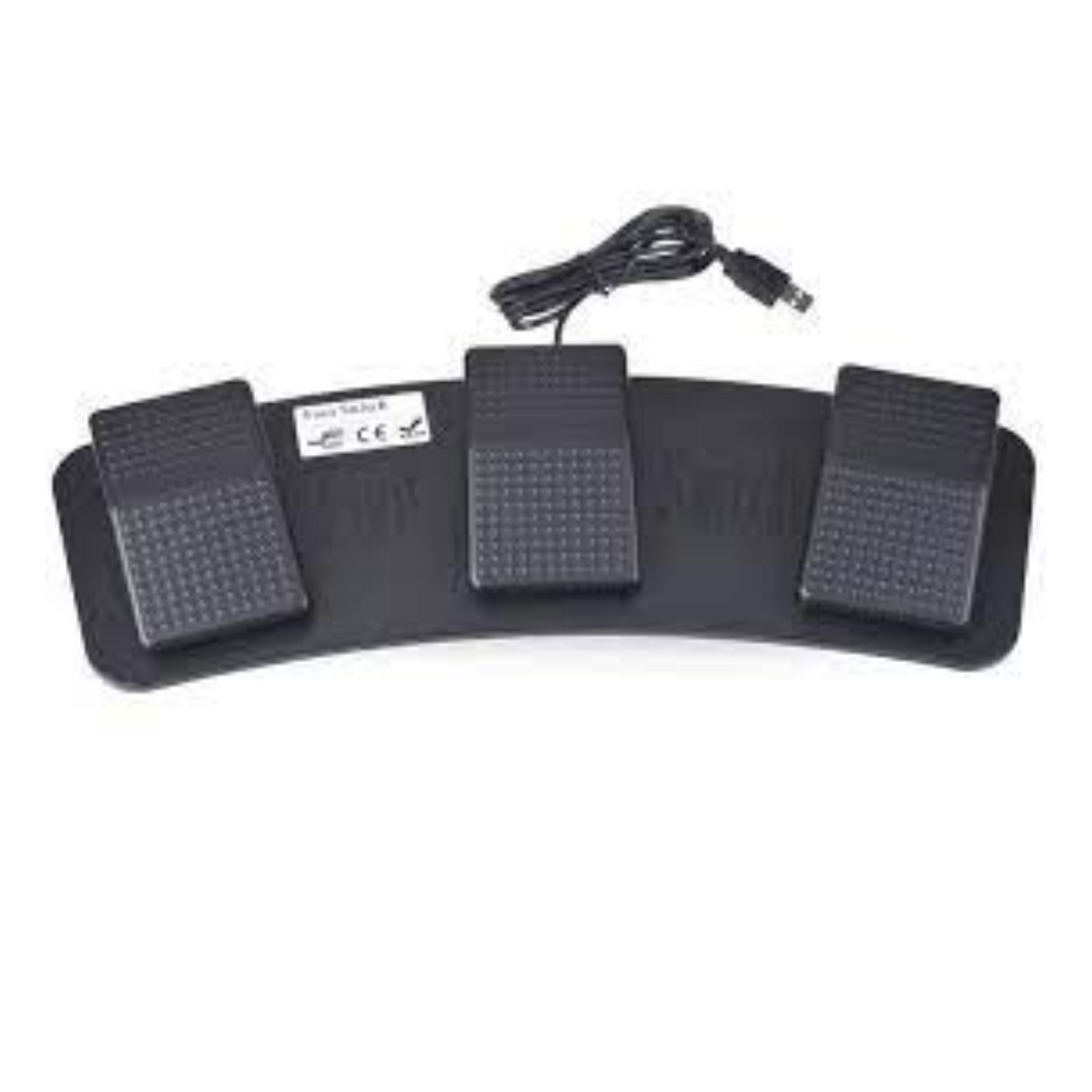Punho USB ou interruptor de pé - botões de clique do mouse ou controlador de jogo