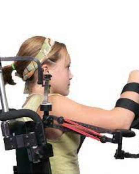 Exoesqueleto de ombro e cotovelo do braço superior - suporte de braço móvel tridimensional