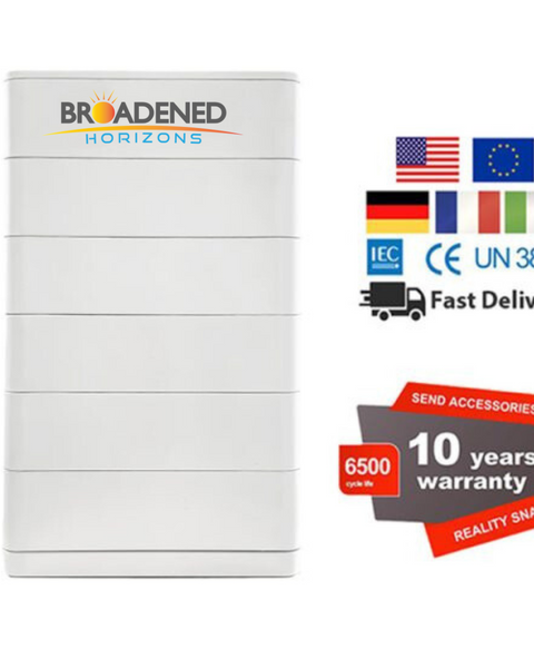 48V 100Ah apilada batería de litio para el hogar 30kWh-100kWh