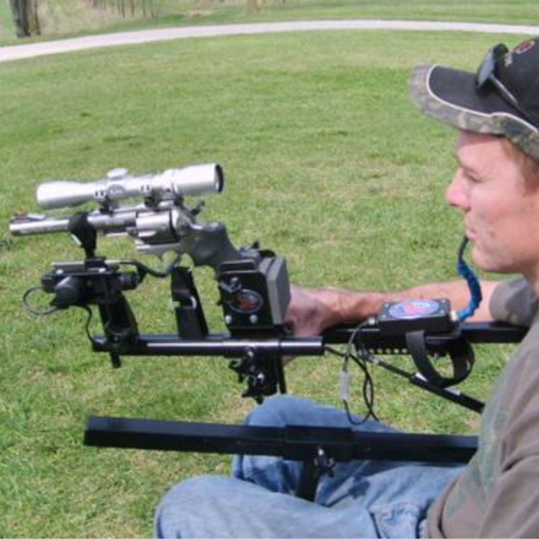 Pistoolikiinnitys lisäys Sharpshooter Limited -varren liikkuvuuden aseen kiinnitys
