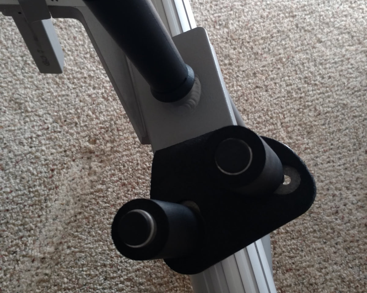 VitaGlide Accessible Exercise Machine with Quad Tri-pin Grips and Powerchair Base