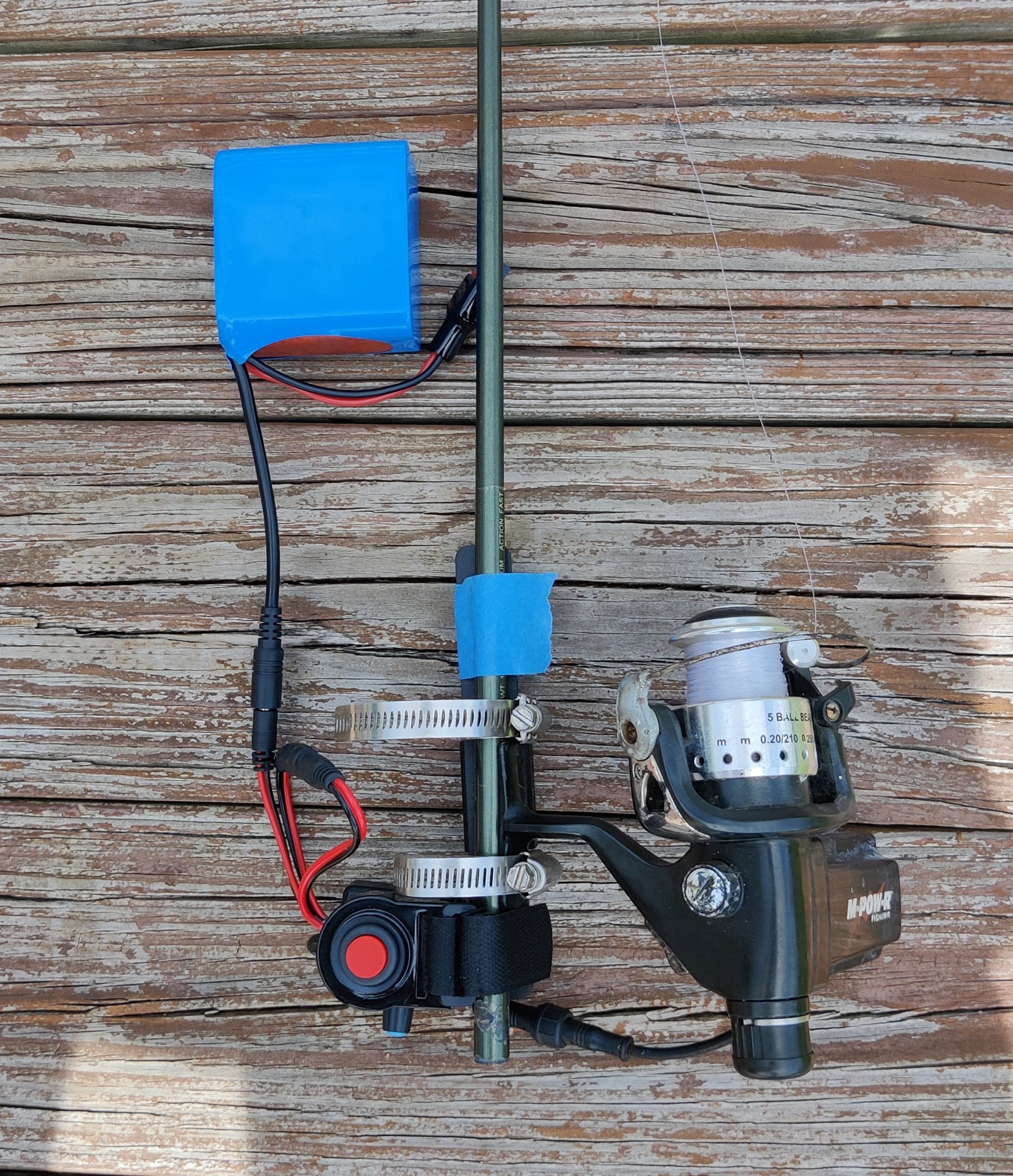 Hands-on Adjustable, Hinged Fish Fighting Rod Holder for Wheelchair Se   Inclusive Inc
