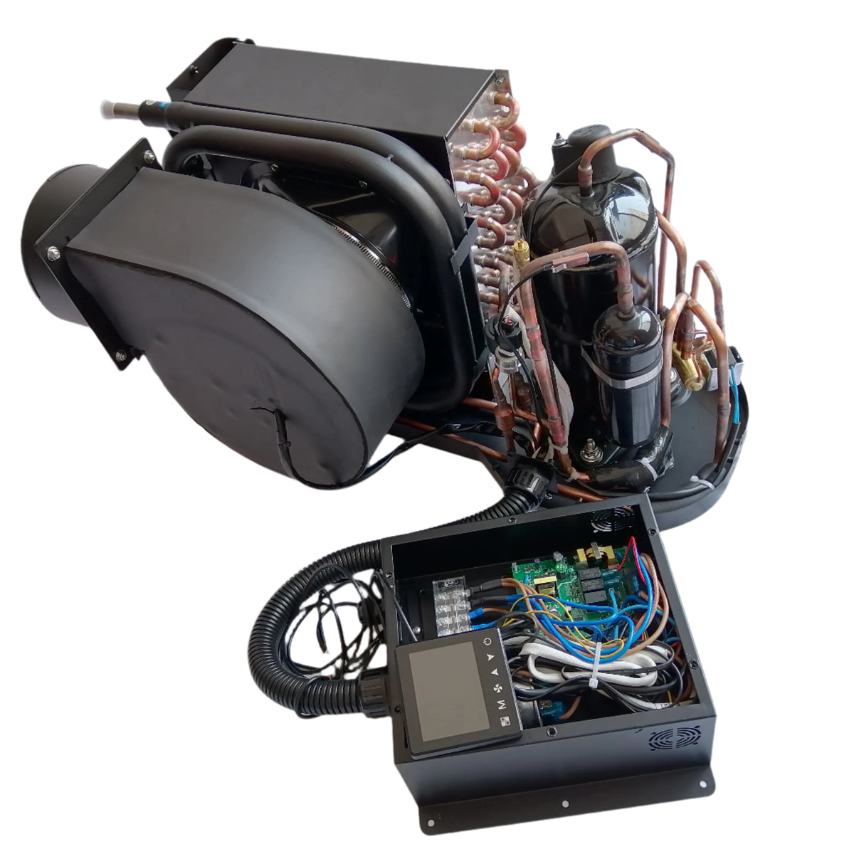 擴展的地平線海洋48V / 24V / 12V太陽能直流電直接船用鈦鈦鈦到水交換器空調