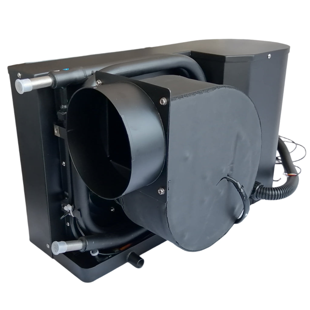4I Marine Heat Exchanger Solar Air Conditioner - 48v / 24v / 12v DC Titanium Standalone - Inclusive Inc