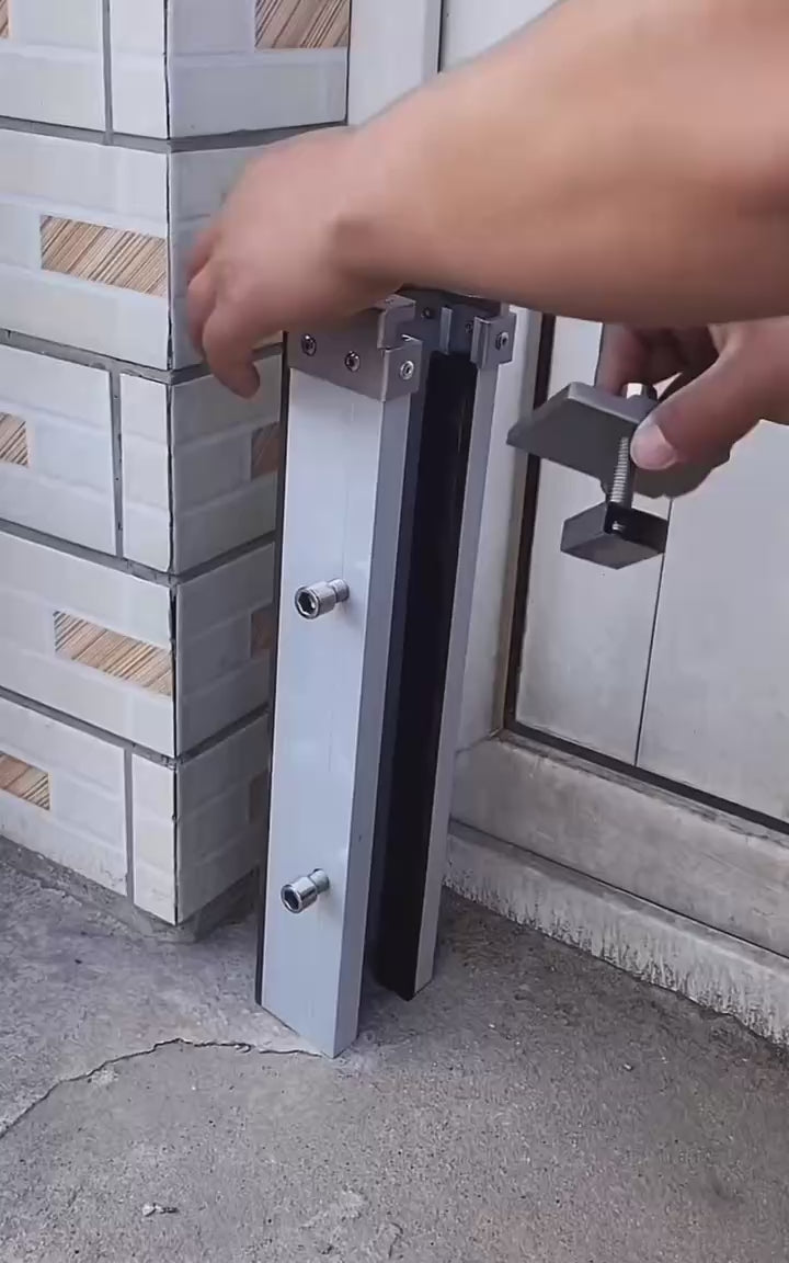 Système de protection contre les inondations de la planche en aluminium