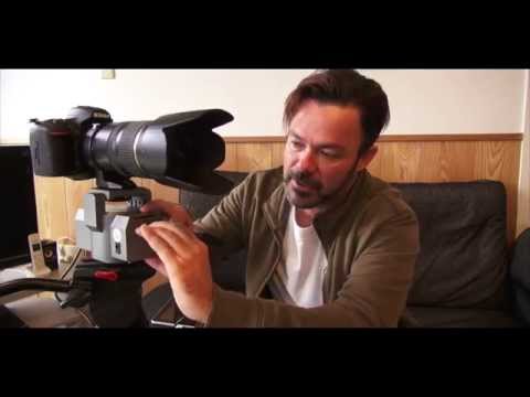 Camera Motorized Pan & Tilt Tripod Head + choice of Adaptive Hand, Finger, or Chin Joystick Controls