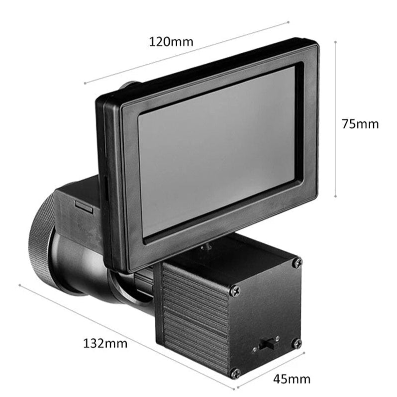 ЖК -дисплей для прицела винтовки